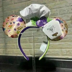 2023 Disney California Adventure Food & Wine Festival Minnie Mouse Ears Headband
